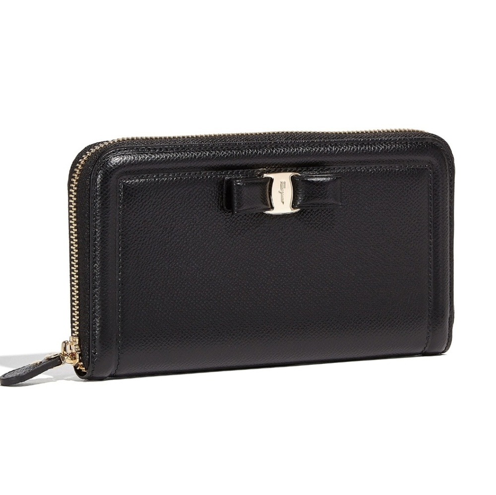 Salvatore Ferragamo Continental Zip Around Wallet